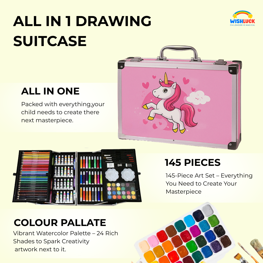 Painting Box, Big Coloring Suitcase