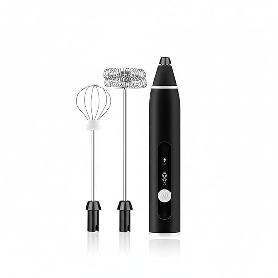 3-Speed USB Rechargeable Milk Frother