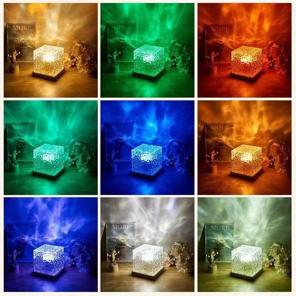 3D Water Wave Effect, LED Projection Lamp