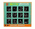 Metal Wire Puzzles (Set of 12)