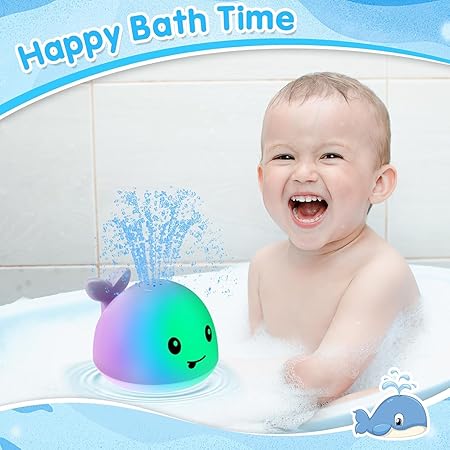 Whale Bath Toys for Babies