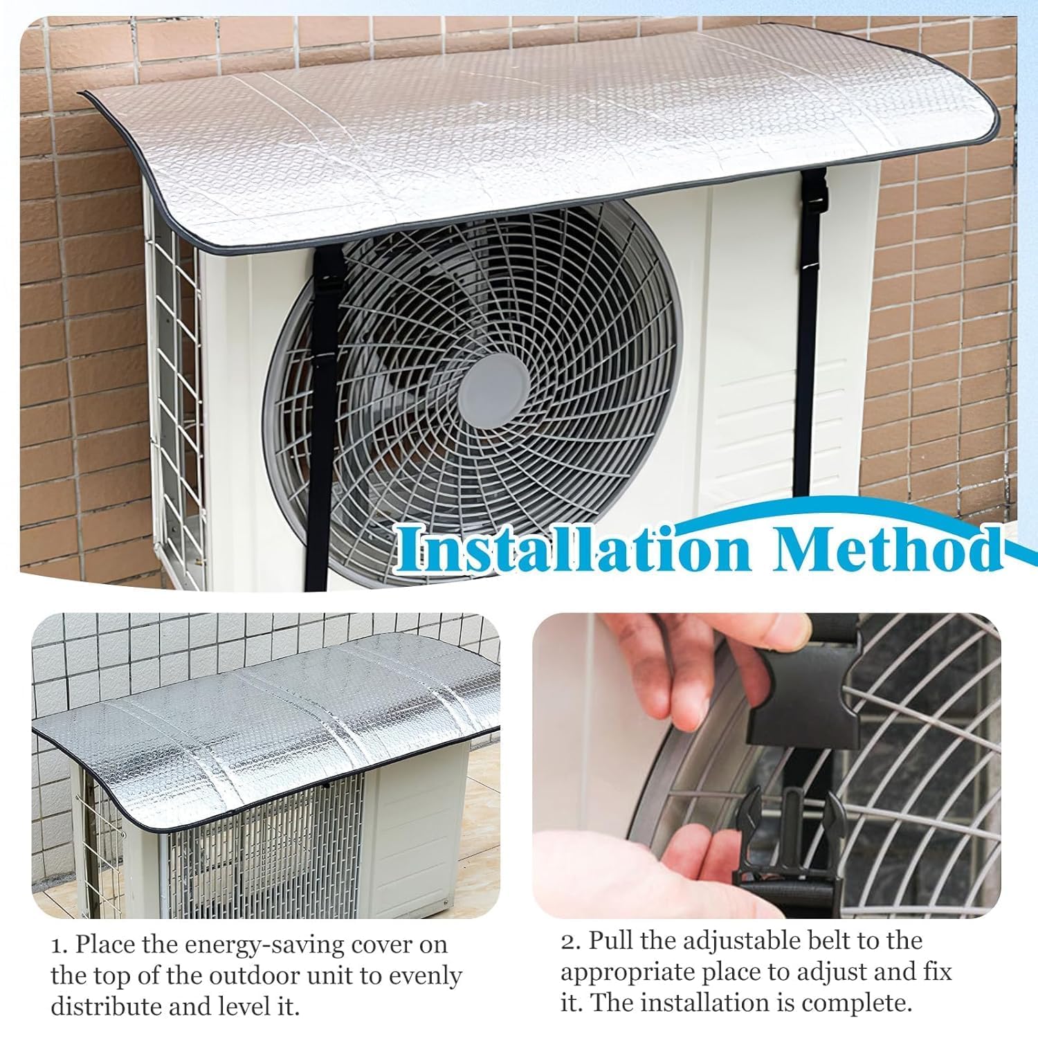 Heat Insulated AC Cover